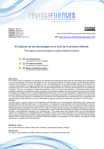 El impacto de las tecnologías en el ocio de la primera infancia