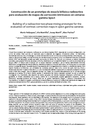 Construcción de un prototipo de mezcla bifásica radioactiva para evaluación de mapas de corrección intrínsecos
