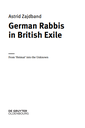 German Rabbis in British Exile