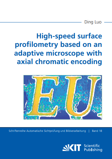 High-speed surface profilometry based on an adaptive microscope with axial chromatic encoding