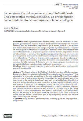La construcción del esquema corporal infantil desde una perspectiva merleaupontyana