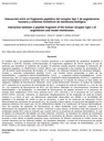 Interacción entre un fragmento peptídico del receptor tipo 1 de angiotensina humano y sistemas miméticos de membrana