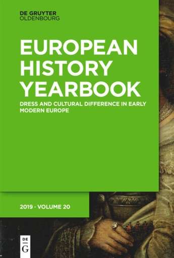 Band 20 Dress and Cultural Difference in Early Modern Europe