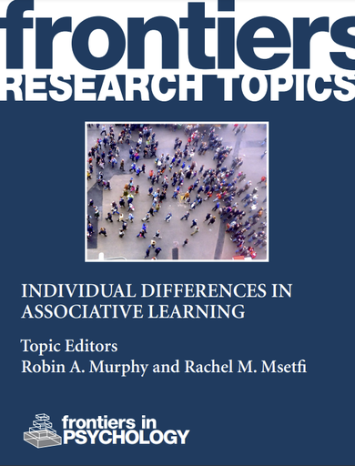 Individual differences in associative learning