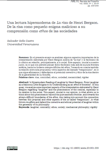 Una lectura hipermoderna de La risa de Henri Bergson