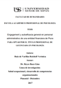 Engagement y autoeficacia general en personal administrativo de una entidad financiera de Piura