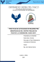 Prácticas de autocuidado en mujeres pre menopáusicas del centro poblado de Pavayoc La Convención, Cusco 2019