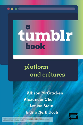 a tumblr book: platform and cultures