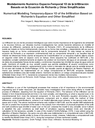 Modelamiento Numérico Espacio-Temporal 1D de la Infiltración Basado en la Ecuación de Richards y Otras Simplificadas