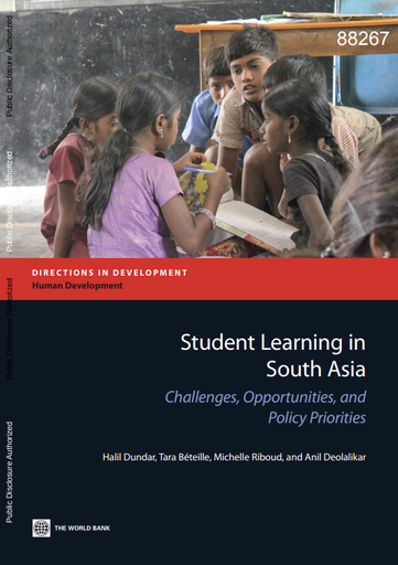 Student learning in south Asia