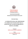 La formación inicial del profesorado y el modelo de investigación para la enseñanza