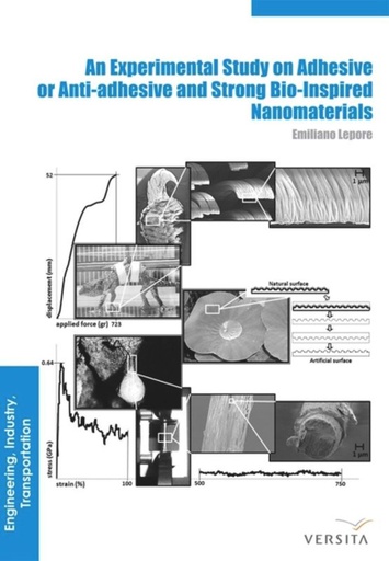 An Experimental Study on Adhesive or Anti-adhesive, Bio-inspired Experimental Nanomaterials