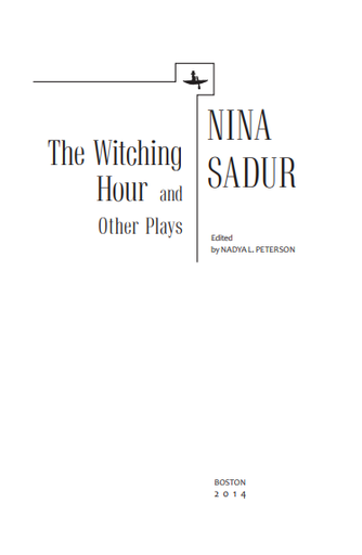 The Witching Hour and Other Plays