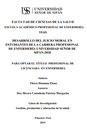 DESARROLLO DEL JUICIO MORAL EN ESTUDIANTES DE LA CARRERA PROFESIONAL DE ENFERMERÍA UNIVERSIDAD SEÑOR DE SIPÁN-2018