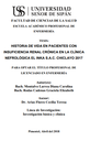 HISTORIA DE VIDA EN PACIENTES CON INSUFICIENCIA RENAL CRÓNICA EN LA CLÍNICA NEFROLÓGICA EL INKA S.A.C. CHICLAYO 2017