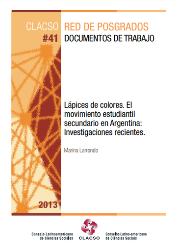 Lápices de colores. El movimiento estudiantil secundario en Argentina: Investigaciones recientes
