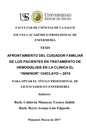 Afrontamiento del cuidador familiar de los pacientes en tratamiento de hemodiálisis en la clínica el "INNENOR" Chiclayo - 2015