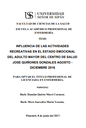 Influencia de las actividades recreativas en el estado emocional del adulto mayor del Centro de Salud José Quiñones Gonzáles agosto - diciembre 2016