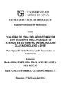 Calidad de vida del adulto mayor con diabetes mellitus que se atiende en el Centro de Salud José Olaya Chiclayo - 2015