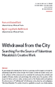Withdrawal from the City: Searching For the Source of Valentinas Masalskis's Creative Work
