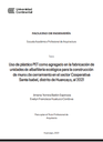 Uso de plástico PET como agregado en la fabricación de unidades de albañilería ecológica para la construcción de muros de cerramiento en el sector Cooperativa Santa Isabel