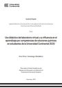 Uso didáctico del laboratorio virtual y su influencia en el aprendizaje por competencias de soluciones químicas en estudiantes de la Universidad Continental 2020