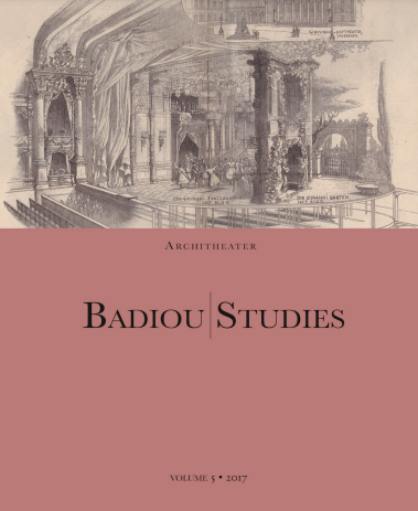 Badiou Studies 5: Architheater