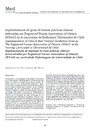 Implementación de guías de buenas prácticas clínicas elaboradas por Registered Nurses Association of Ontario en curriculum de en enfermería Universidad de Chile