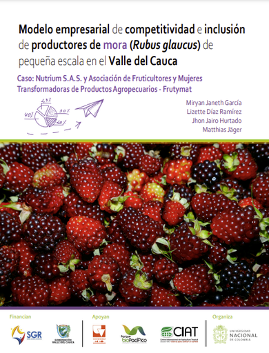 Modelo empresarial de competitividad e inclusión de productores de mora (Rubus glaucus) de pequeña escala en el Valle del Cauca. Caso