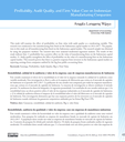 Profitability, Audit Quality, and Firm Value: Case on Indonesian Manufacturing Companies