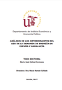 Análisis de los determinantes del uso de la demanda de energía en España y Andalucía