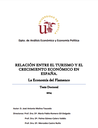 Relación entre el turismo y el crecimiento económico en España. La economía del flamenco