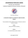 La educación integral en el enfoque de Julián De Zubiría Samper