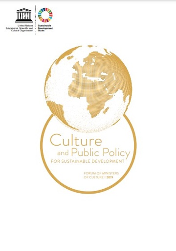 Culture and public policy for sustainable development, Forum of Ministers of Culture, 2019