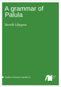 A grammar of Palula