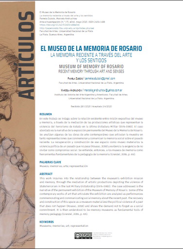 El Museo de la Memoria de Rosario