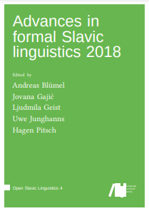 Advances in formal Slavic linguistics 2018 (Volume 4)