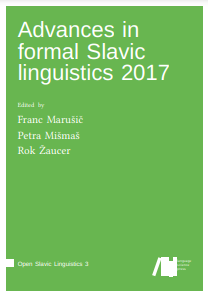 Advances in formal Slavic linguistics 2017