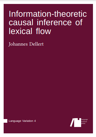 Information-theoretic causal inference of lexical flow