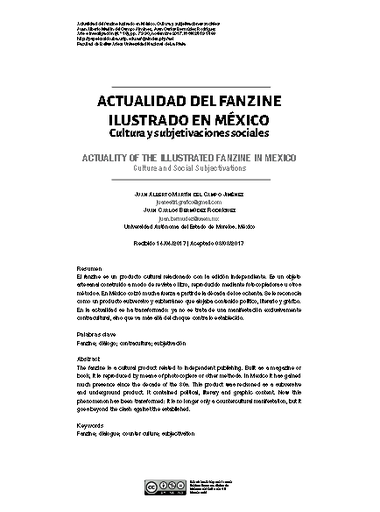 Actualidad del fanzine ilustrado en México