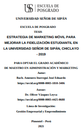 Estrategia de marketing móvil para mejorar la fidelización estudiantil en la Universidad Señor de Sipán, Chiclayo - 2019