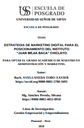 Estrategia de marketing digital para el posicionamiento del instituto "Juan Mejia Baca" Chiclayo