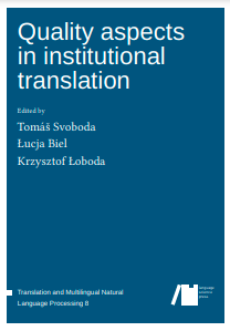 Quality aspects in institutional translation