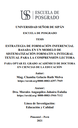 Estrategia de formación inferencial basada en un modelo de sistematización formativa integral textual para la comprensión lectora