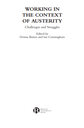 Working in the Context of Austerity