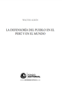 La Defensoría del Pueblo en el Perú y en el mundo
