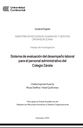 Sistema de evaluación del desempeño laboral para el personal administrativo del Colegio Zárate