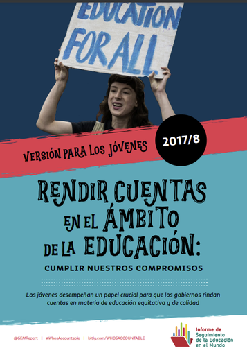 Rendir cuentas en el ámbito de la educación