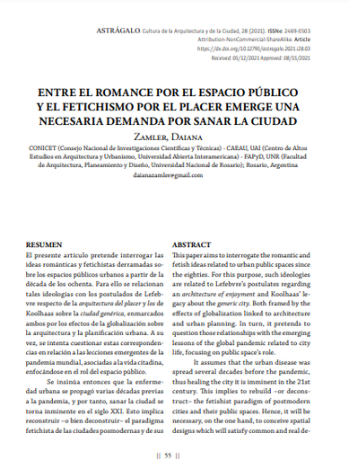 Entre el romance por el espacio público y el fetichismo por el placer, emerge una necesaria demanda por sanar la ciudad