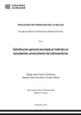 Satisfacción general asociada al maltrato en estudiantes universitarios de Latinoamérica